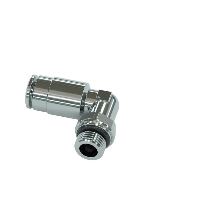 QR Twinseal Elbow, 1/8" - 6/4mm Tube - RE7014