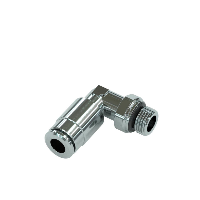 QR Twinseal Elbow, 1/8" - 6/4mm Tube - RE7014
