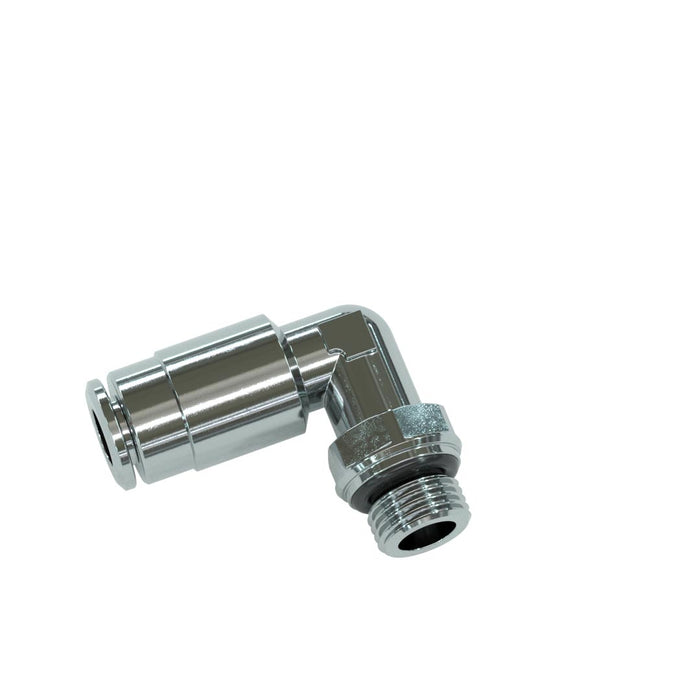 QR Twinseal Elbow, 1/8" - 6/4mm Tube - RE7014
