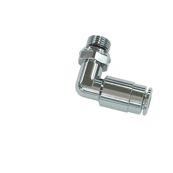 QR Twinseal Elbow, 1/8" - 6/4mm Tube - RE7014