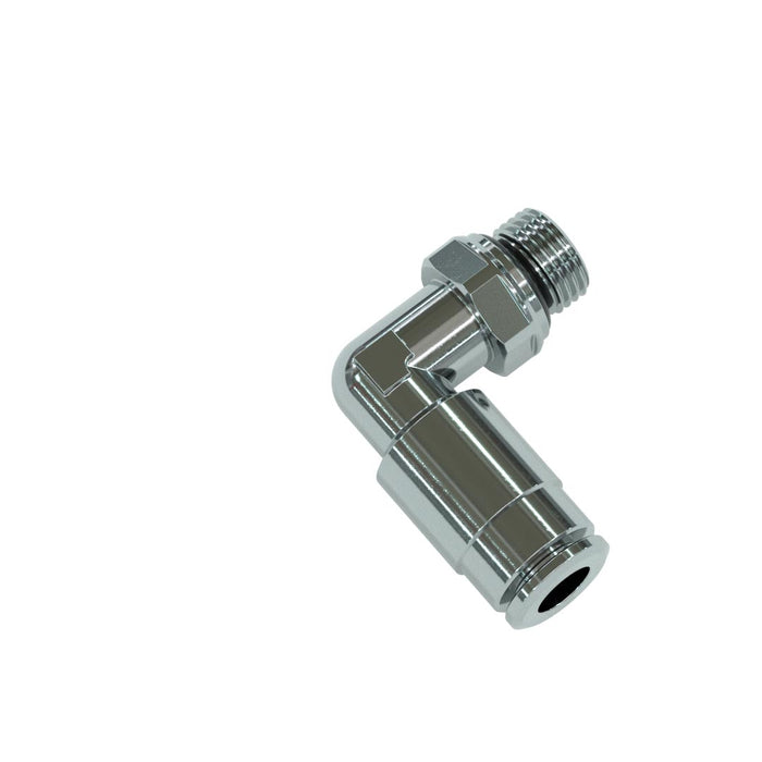 QR Twinseal Elbow, 1/8" - 6/4mm Tube - RE7014