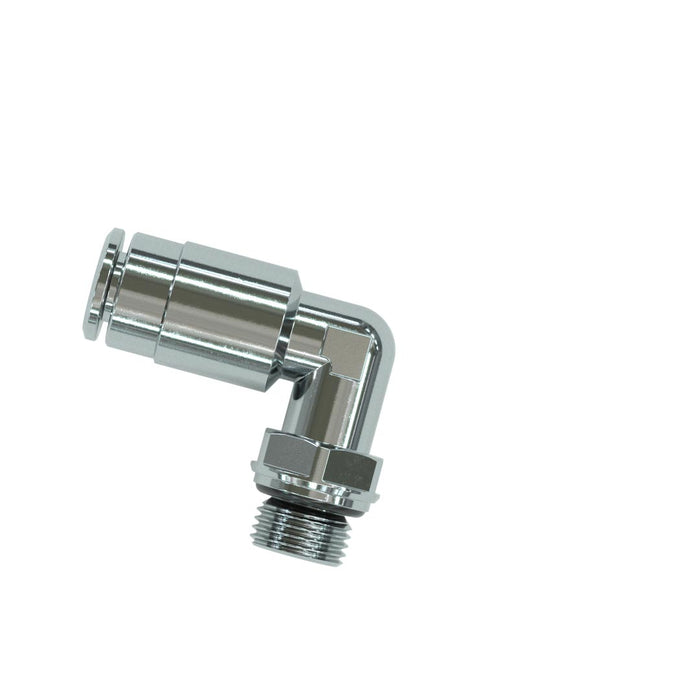 QR Twinseal Elbow, 1/8" - 6/4mm Tube - RE7014