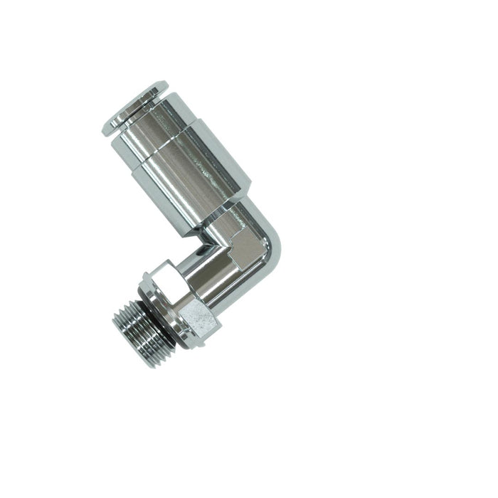 QR Twinseal Elbow, 1/8" - 6/4mm Tube - RE7014