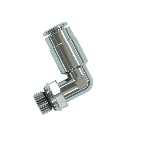 QR Twinseal Elbow, 1/8" - 6/4mm Tube - RE7014
