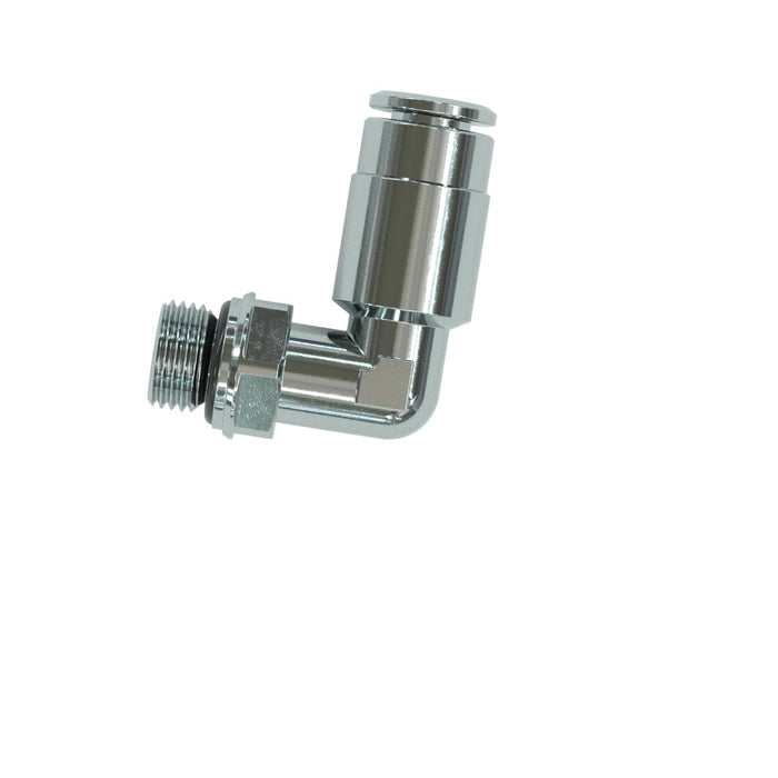 QR Twinseal Elbow, 1/8" - 6/4mm Tube - RE7014