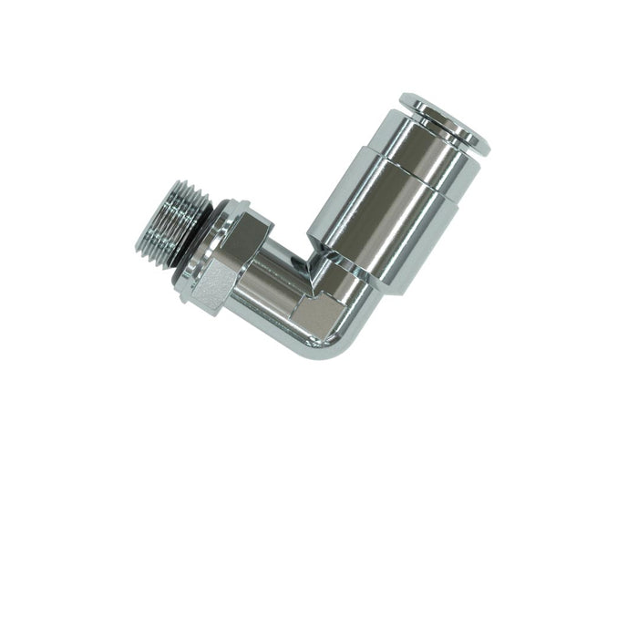 QR Twinseal Elbow, 1/8" - 6/4mm Tube - RE7014