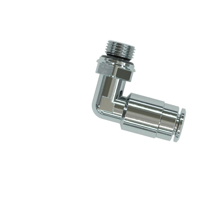 QR Twinseal Elbow, 1/8" - 6/4mm Tube - RE7014