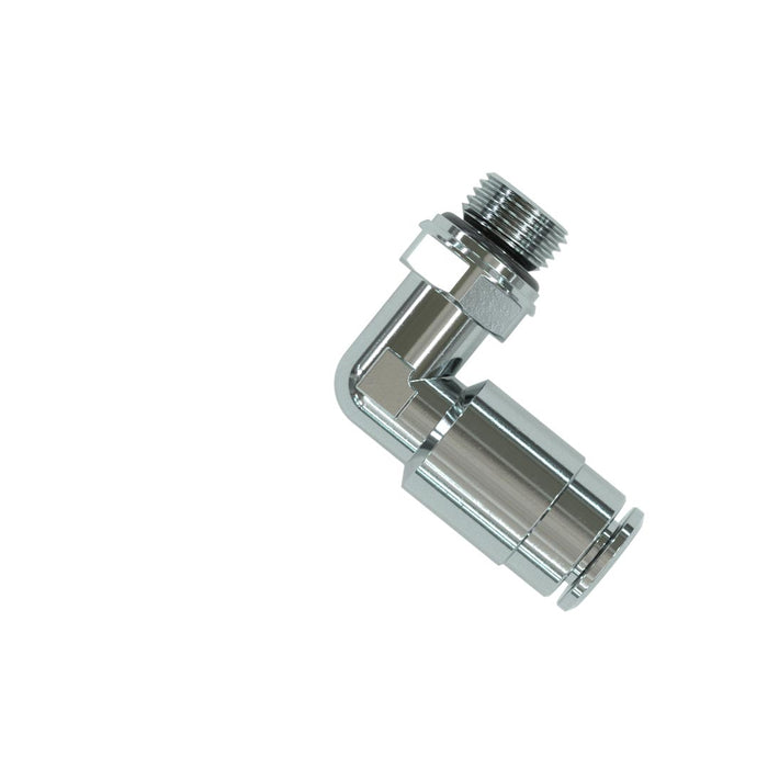 QR Twinseal Elbow, 1/8" - 6/4mm Tube - RE7014