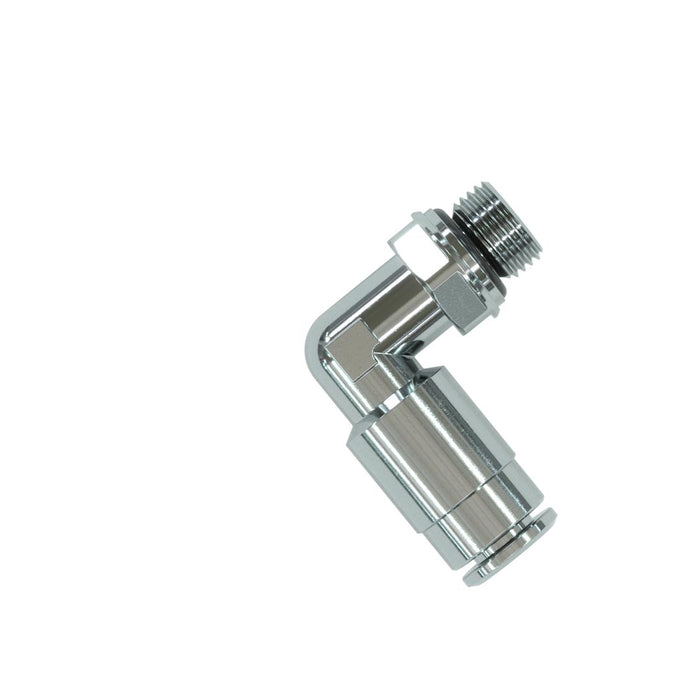 QR Twinseal Elbow, 1/8" - 6/4mm Tube - RE7014