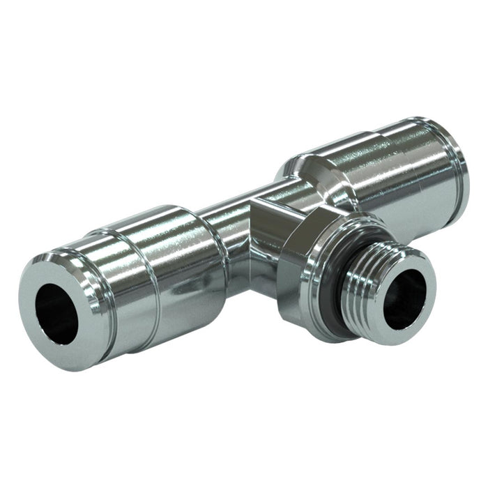 QR Twinseal Tee, 1/8" - 6/4mm Tube - RE7013