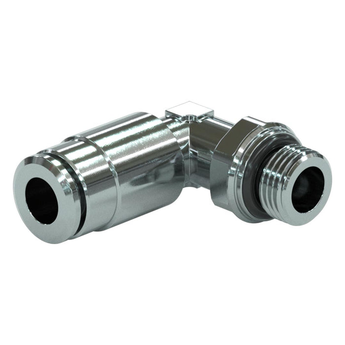 QR Twinseal Elbow, 1/8" - 6/4mm Tube - RE7014