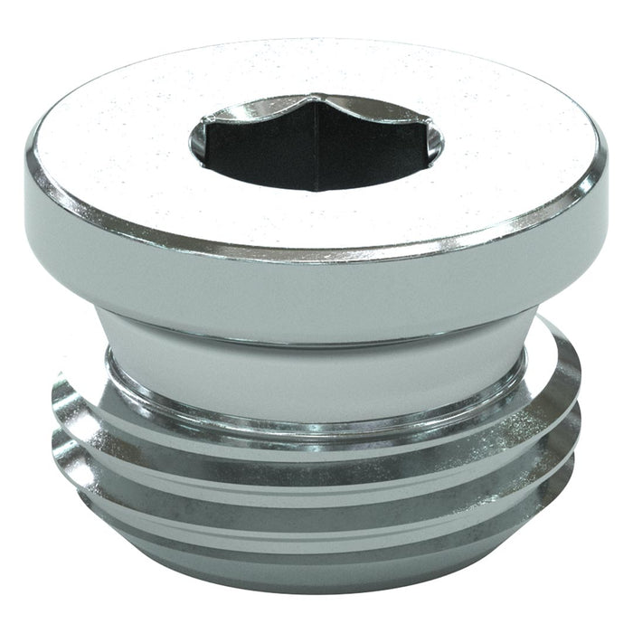 QR Blanking Plug, 1/8" Threaded - PTFE Seal - RE7038