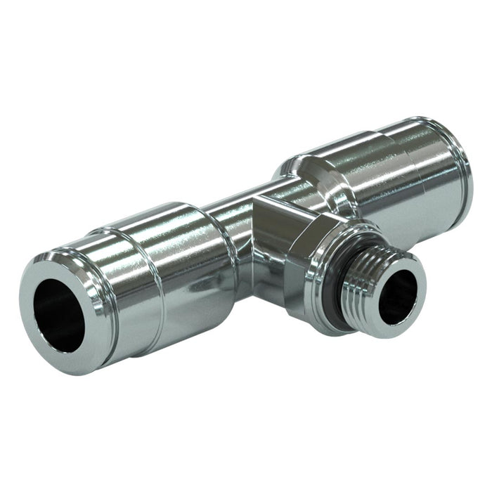 QR Twinseal Tee, 1/8" - 8/6mm Tube - RE7060