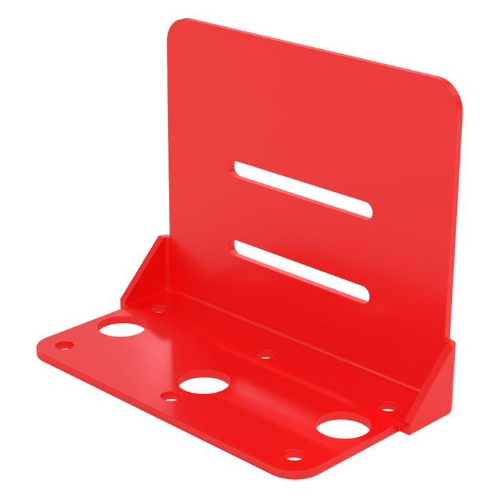 Protective Cover Bracket for Manual Actuator, Red, Powder Coated - RE7268