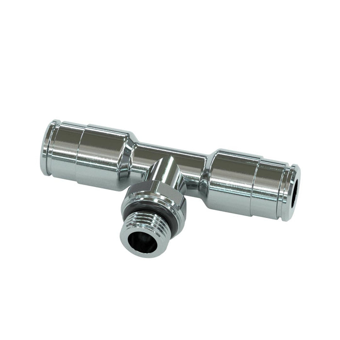 QR Twinseal Tee, 1/8" - 6/4mm Tube - RE7013