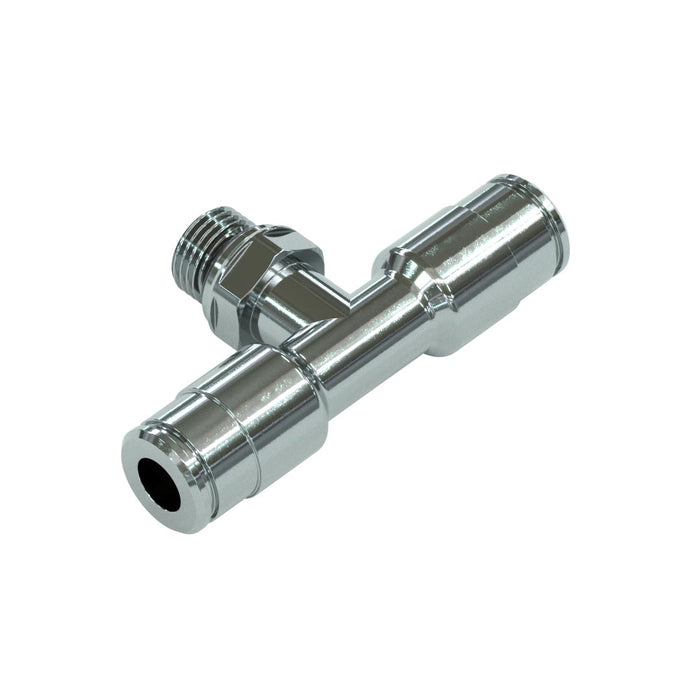 QR Twinseal Tee, 1/8" - 6/4mm Tube - RE7013