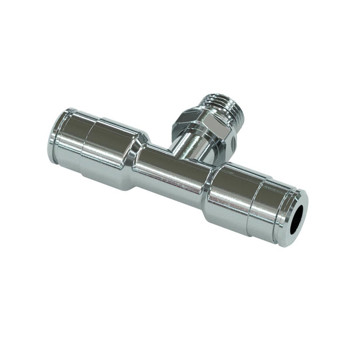 QR Twinseal Tee, 1/8" - 6/4mm Tube - RE7013