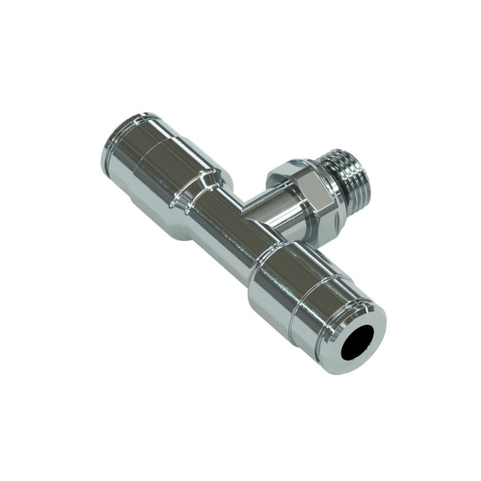 QR Twinseal Tee, 1/8" - 6/4mm Tube - RE7013