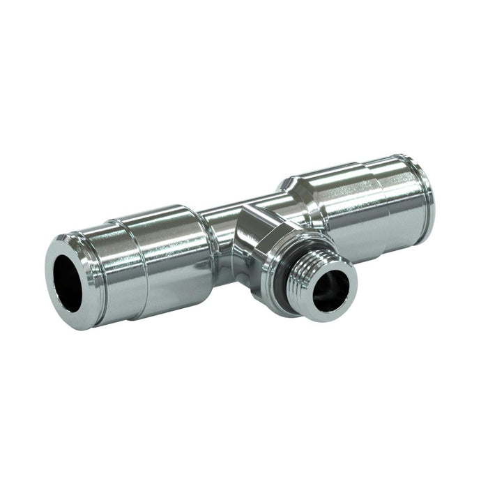 QR Twinseal Tee, 1/8" - 8/6mm Tube - RE7060