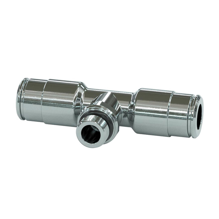 QR Twinseal Tee, 1/8" - 8/6mm Tube - RE7060