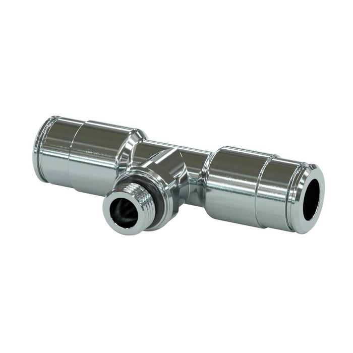 QR Twinseal Tee, 1/8" - 8/6mm Tube - RE7060