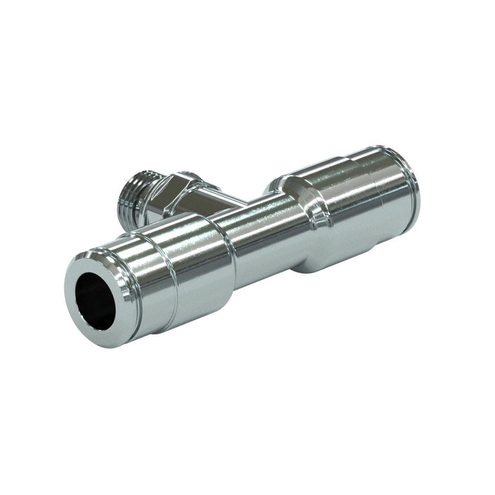 QR Twinseal Tee, 1/8" - 8/6mm Tube - RE7060