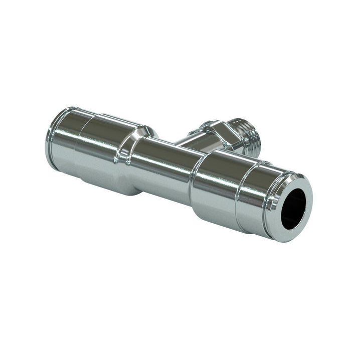 QR Twinseal Tee, 1/8" - 8/6mm Tube - RE7060