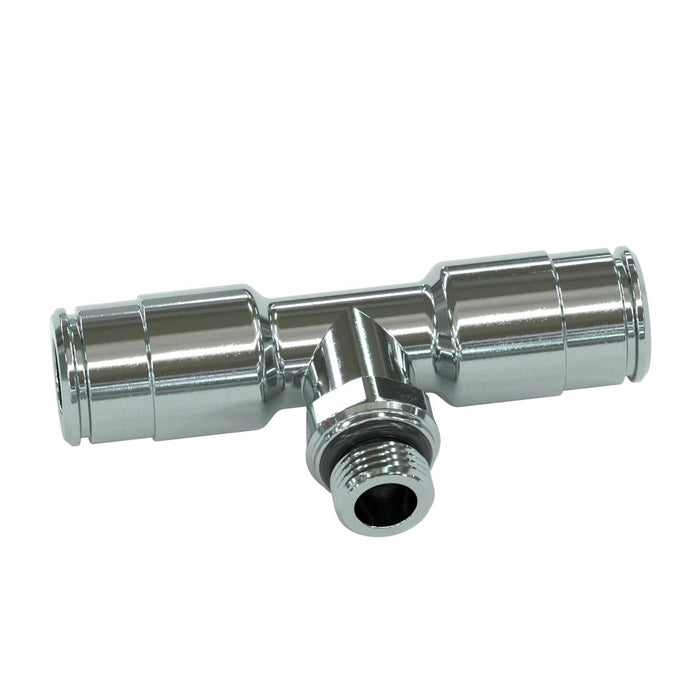 QR Twinseal Tee, 1/8" - 8/6mm Tube - RE7060