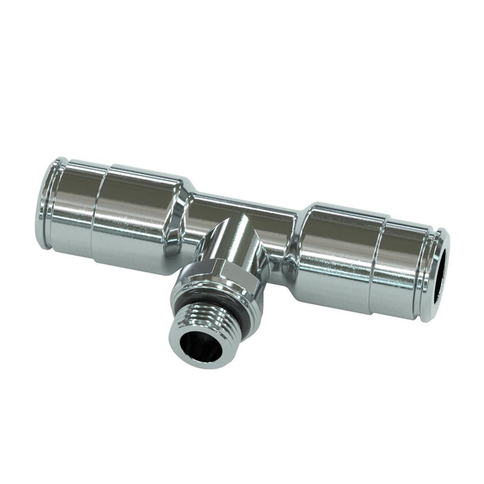 QR Twinseal Tee, 1/8" - 8/6mm Tube - RE7060