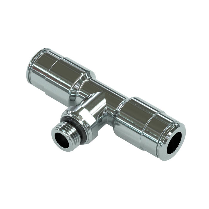 QR Twinseal Tee, 1/8" - 8/6mm Tube - RE7060