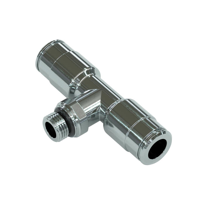 QR Twinseal Tee, 1/8" - 8/6mm Tube - RE7060