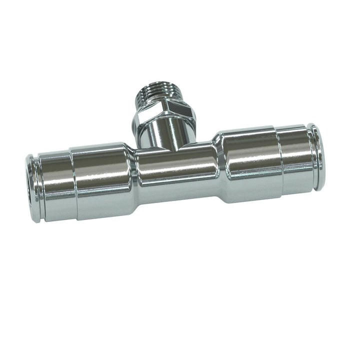 QR Twinseal Tee, 1/8" - 8/6mm Tube - RE7060