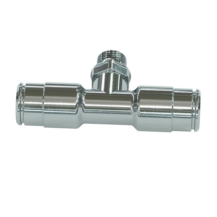 QR Twinseal Tee, 1/8" - 8/6mm Tube - RE7060