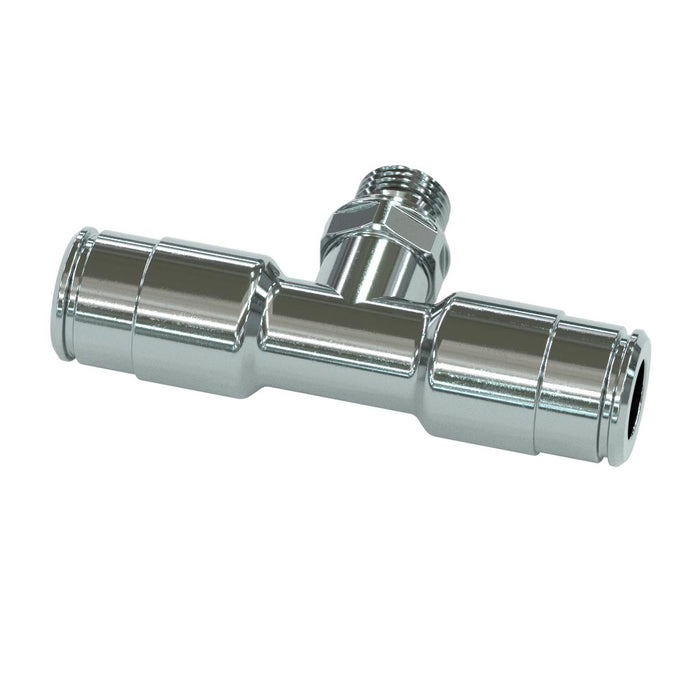 QR Twinseal Tee, 1/8" - 8/6mm Tube - RE7060