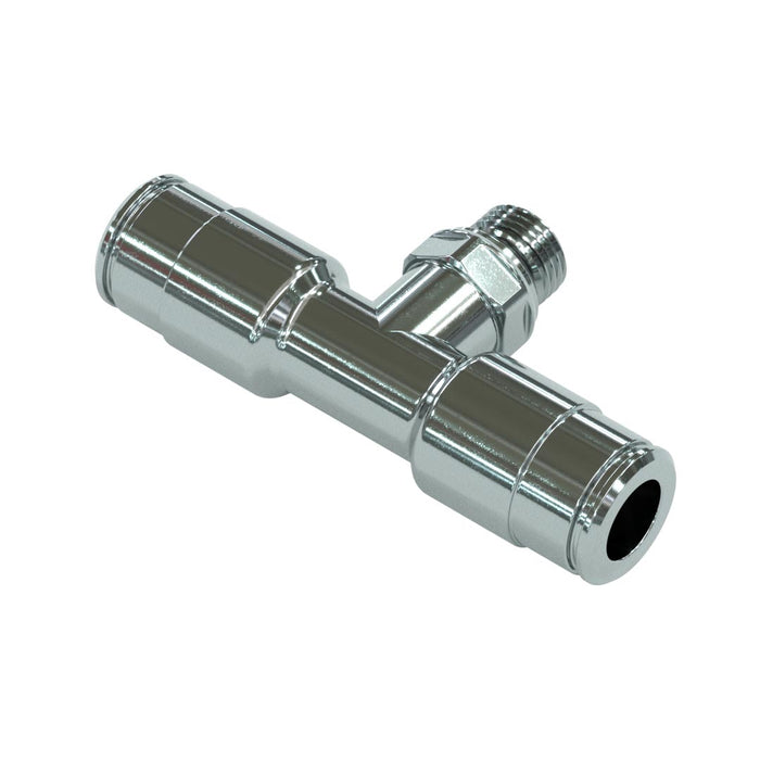 QR Twinseal Tee, 1/8" - 8/6mm Tube - RE7060