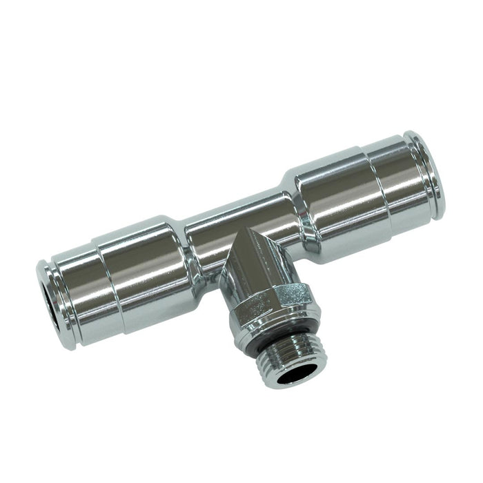 QR Twinseal Tee, 1/8" - 8/6mm Tube - RE7060