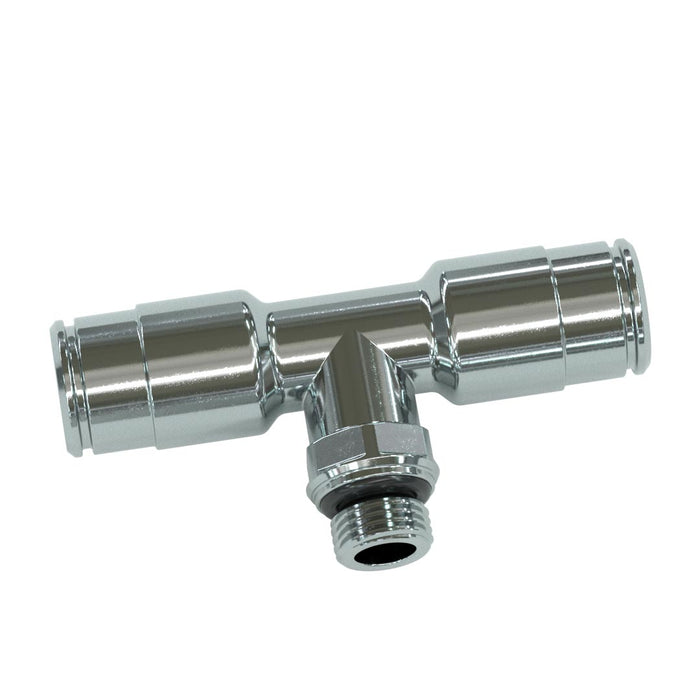 QR Twinseal Tee, 1/8" - 8/6mm Tube - RE7060