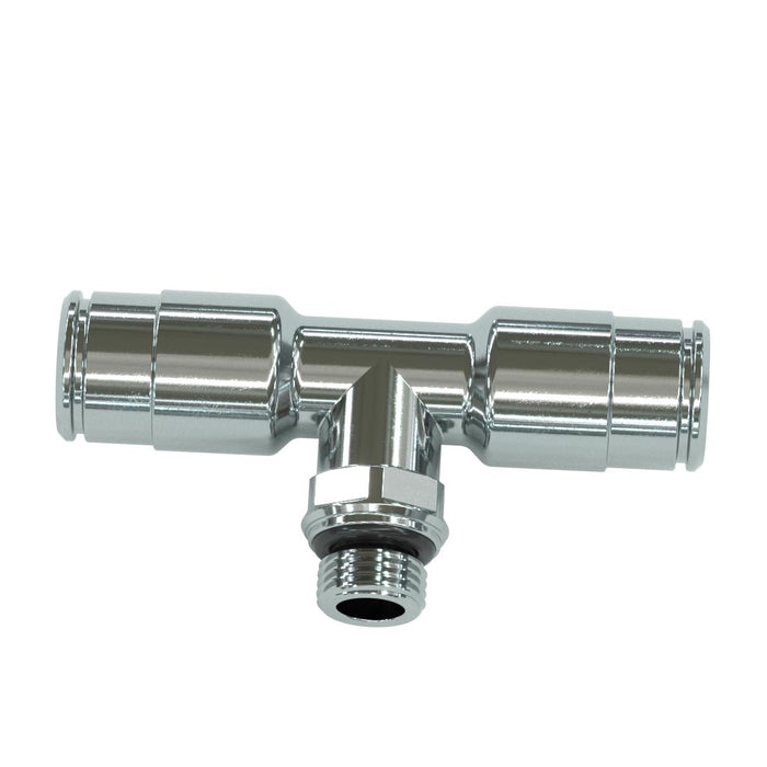 QR Twinseal Tee, 1/8" - 8/6mm Tube - RE7060