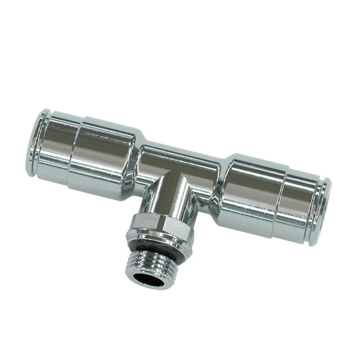 QR Twinseal Tee, 1/8" - 8/6mm Tube - RE7060