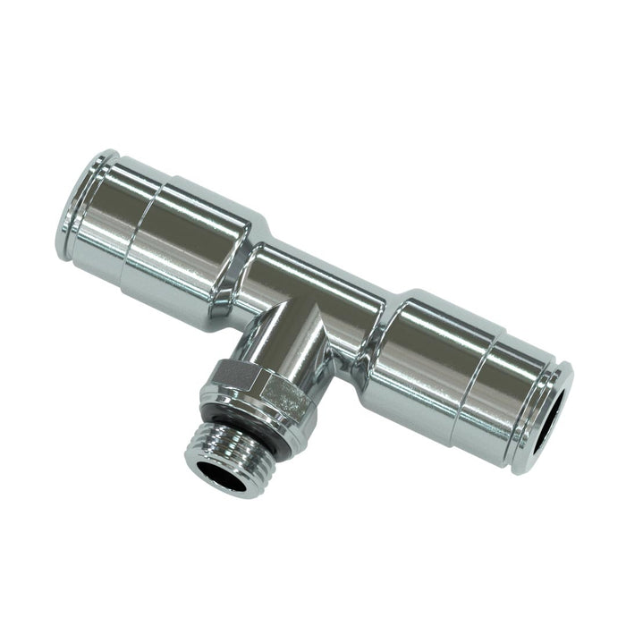 QR Twinseal Tee, 1/8" - 8/6mm Tube - RE7060