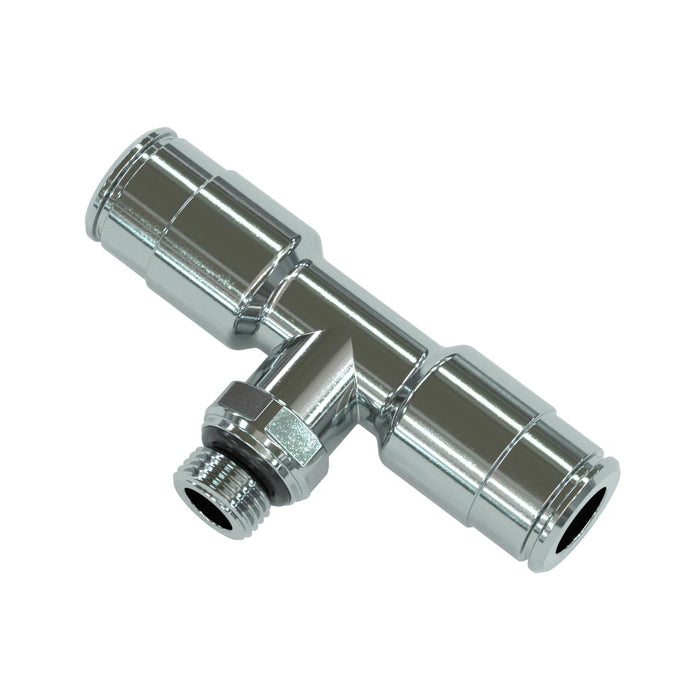 QR Twinseal Tee, 1/8" - 8/6mm Tube - RE7060