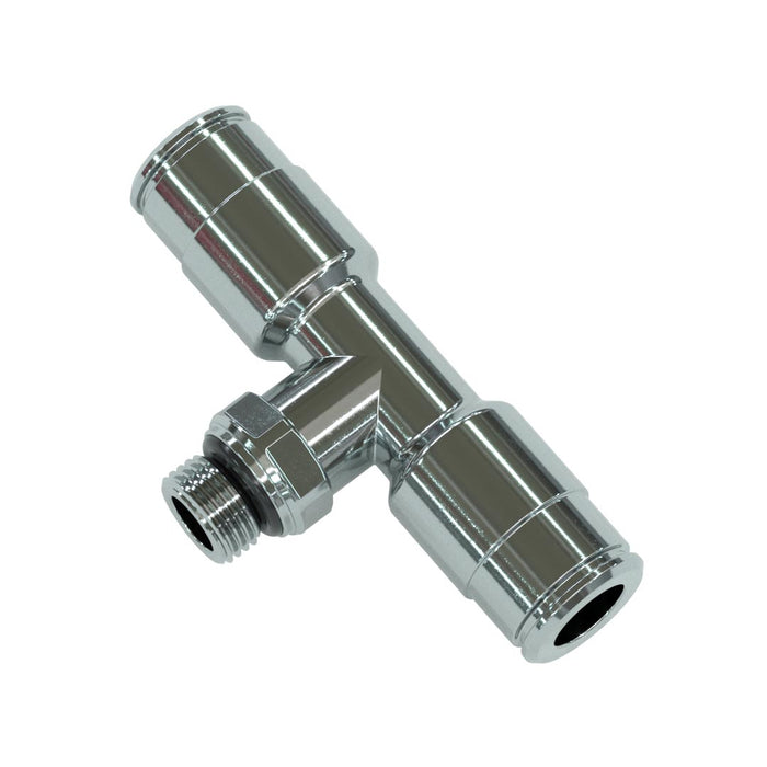 QR Twinseal Tee, 1/8" - 8/6mm Tube - RE7060