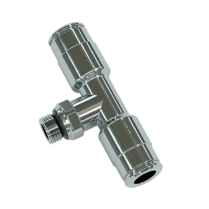 QR Twinseal Tee, 1/8" - 8/6mm Tube - RE7060