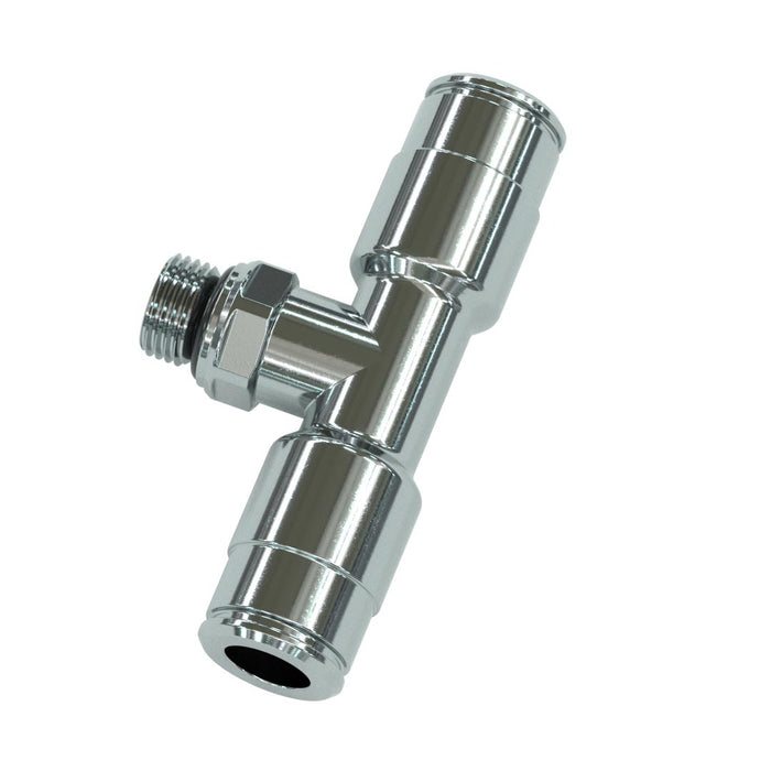 QR Twinseal Tee, 1/8" - 8/6mm Tube - RE7060