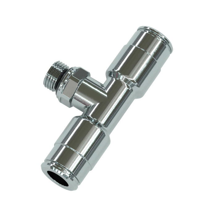 QR Twinseal Tee, 1/8" - 8/6mm Tube - RE7060