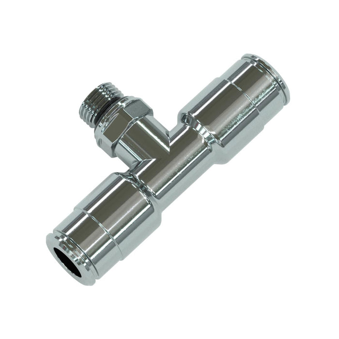 QR Twinseal Tee, 1/8" - 8/6mm Tube - RE7060