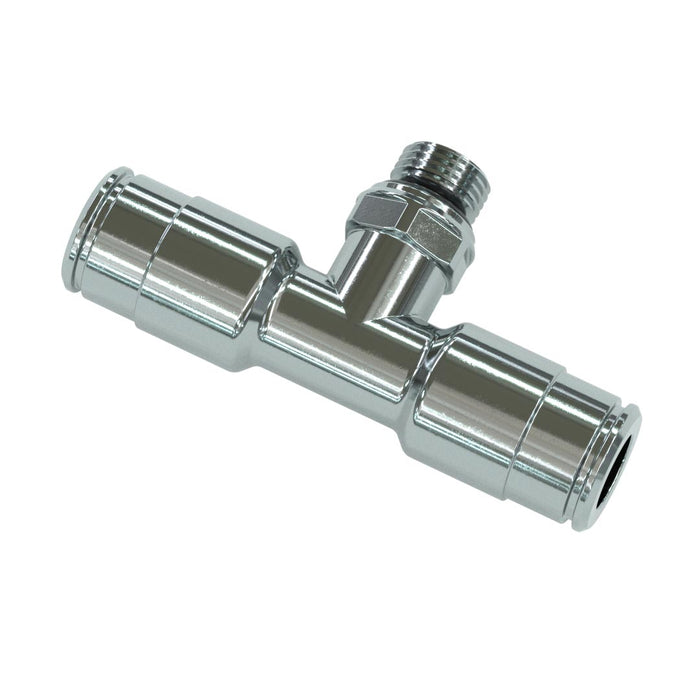 QR Twinseal Tee, 1/8" - 8/6mm Tube - RE7060