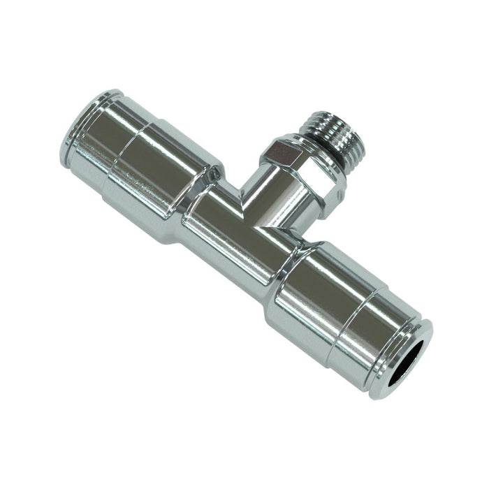 QR Twinseal Tee, 1/8" - 8/6mm Tube - RE7060