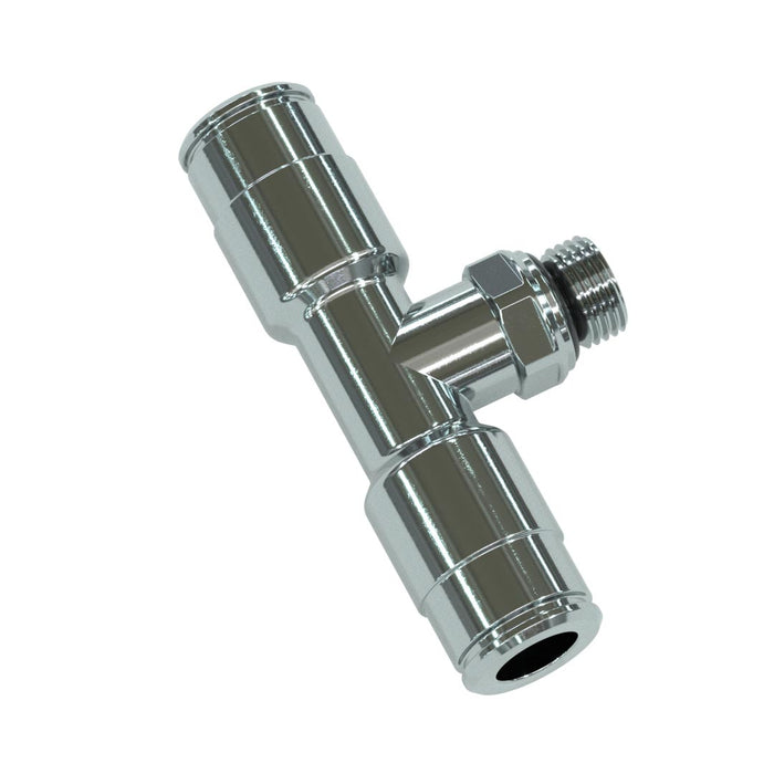 QR Twinseal Tee, 1/8" - 8/6mm Tube - RE7060