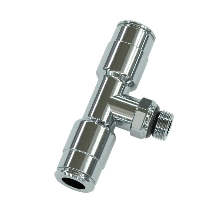 QR Twinseal Tee, 1/8" - 8/6mm Tube - RE7060